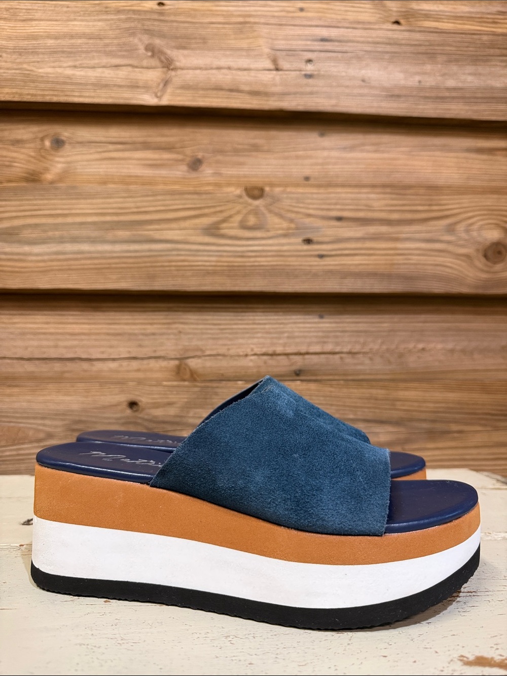 Matisse ‘Femme’ Suede Platform Slide Sandals